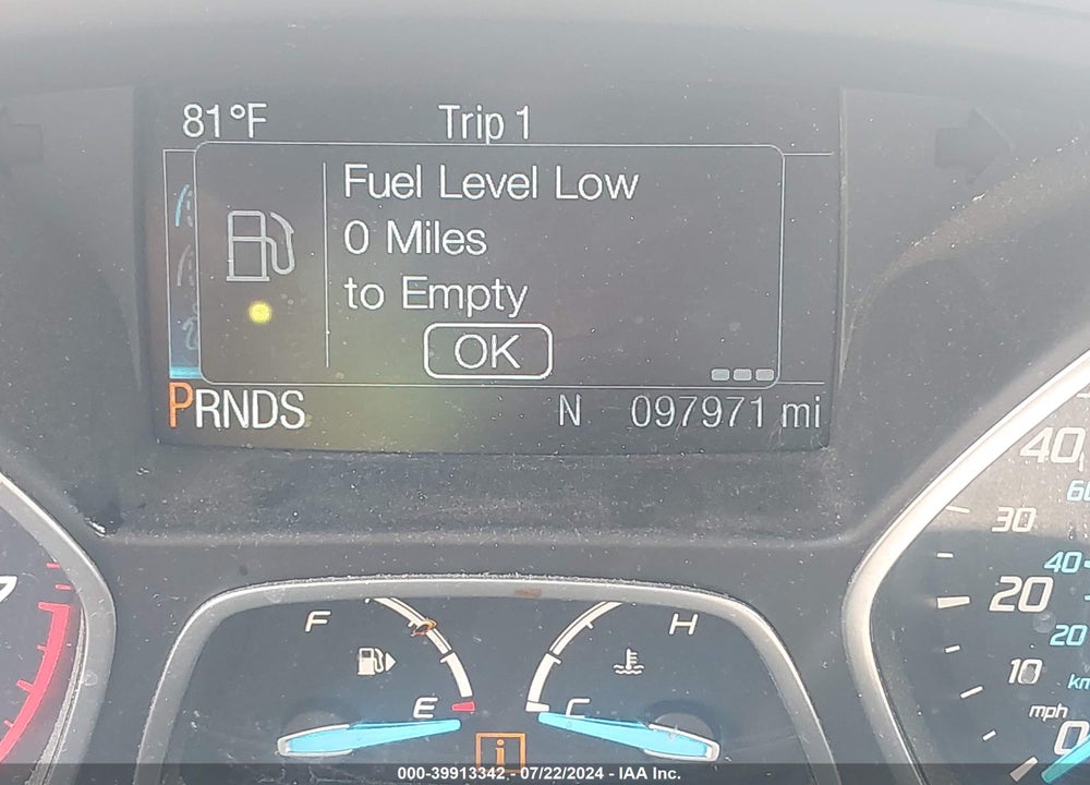2013 FORD ESCAPE SE VIN: 1FMCU9GX5DUA21171