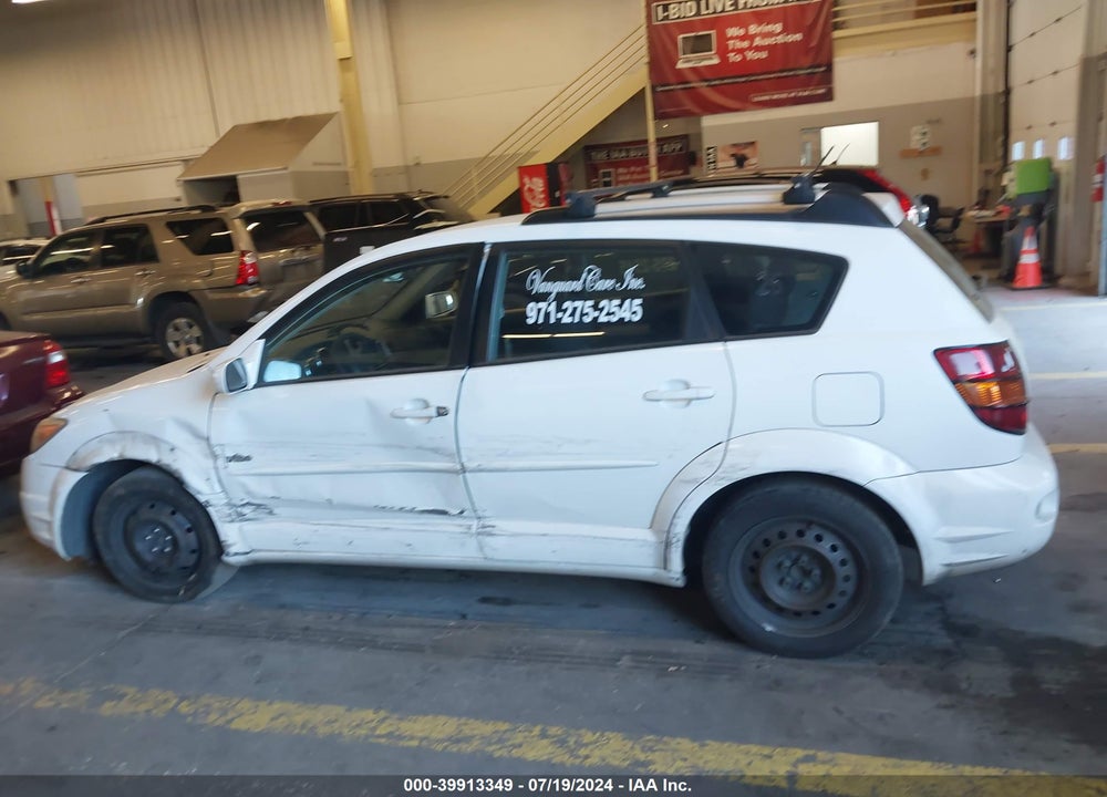 2005 PONTIAC VIBE VIN: 5Y2SL63885Z480554