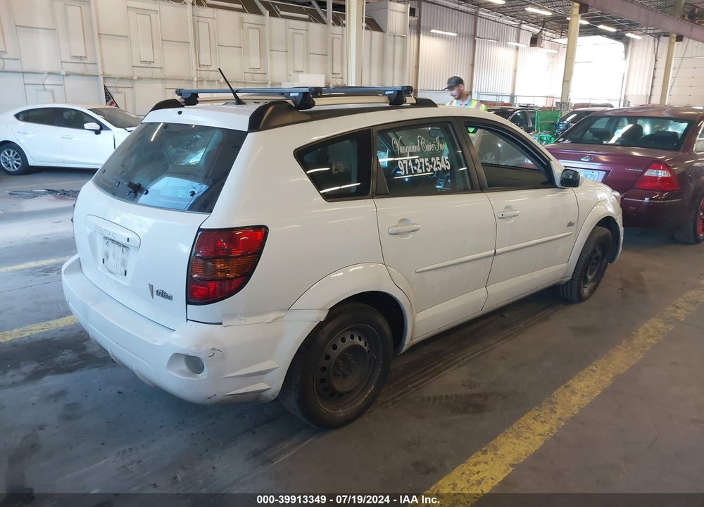 2005 PONTIAC VIBE VIN: 5Y2SL63885Z480554