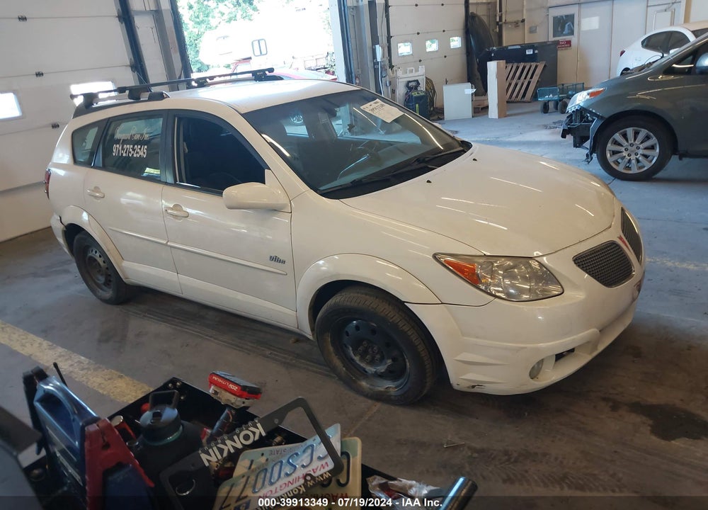 2005 PONTIAC VIBE VIN: 5Y2SL63885Z480554