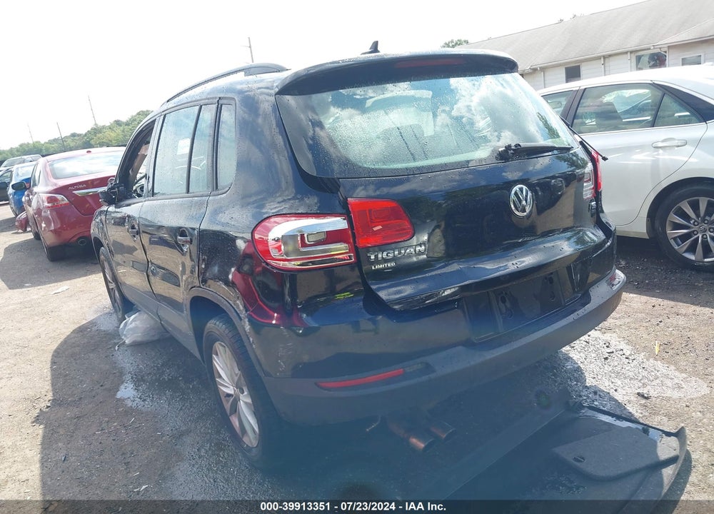 2017 VOLKSWAGEN TIGUAN 2.0T/2.0T S VIN: WVGAV7AX8HK048321