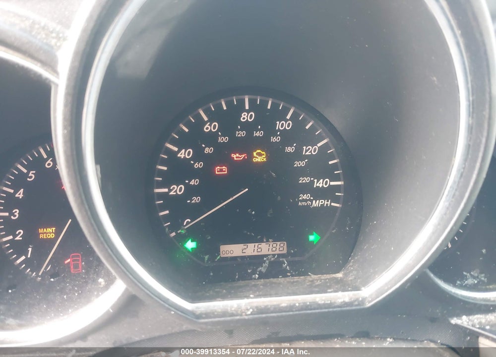 2007 LEXUS RX 350 VIN: 2T2GK31U77C004487