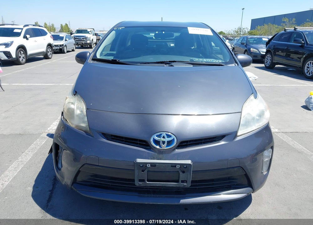 2012 TOYOTA PRIUS TWO VIN: JTDKN3DU5C5463946
