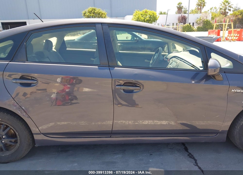 2012 TOYOTA PRIUS TWO VIN: JTDKN3DU5C5463946