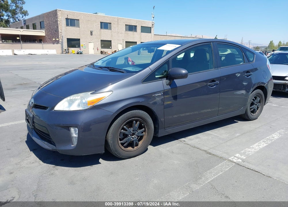 2012 TOYOTA PRIUS TWO VIN: JTDKN3DU5C5463946