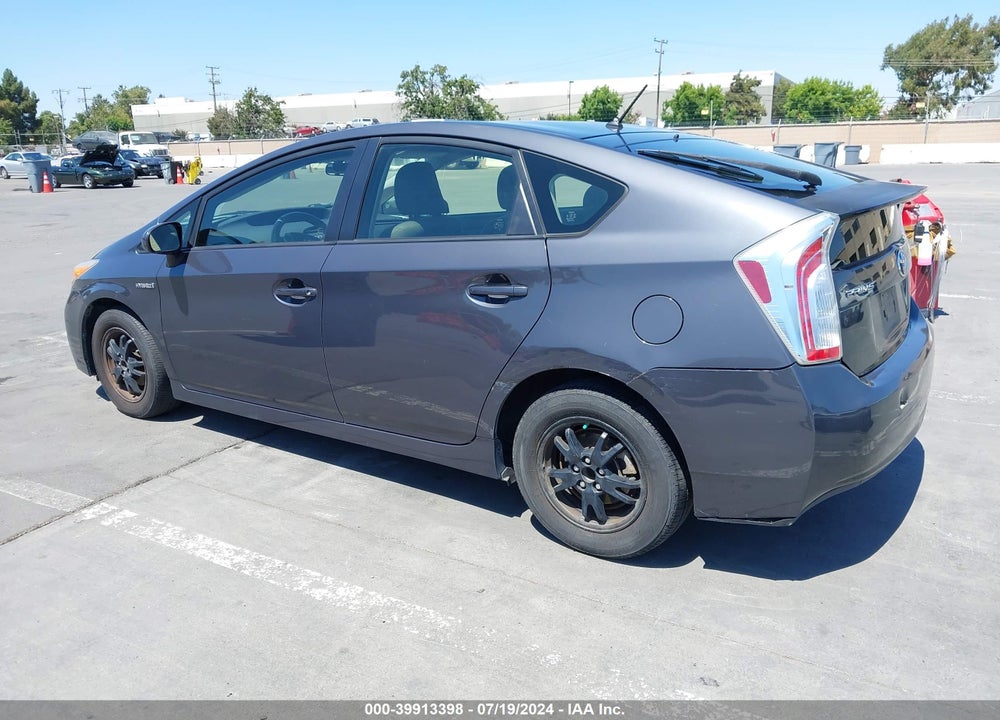 2012 TOYOTA PRIUS TWO VIN: JTDKN3DU5C5463946