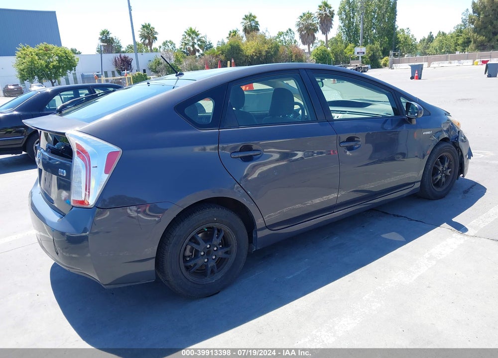 2012 TOYOTA PRIUS TWO VIN: JTDKN3DU5C5463946