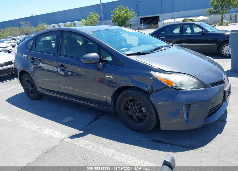 2012 TOYOTA PRIUS TWO VIN: JTDKN3DU5C5463946