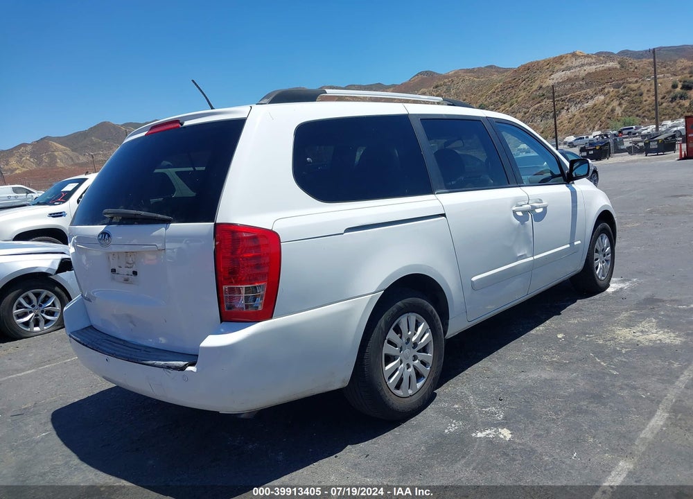 2011 KIA SEDONA LX VIN: KNDMG4C7XB6406400