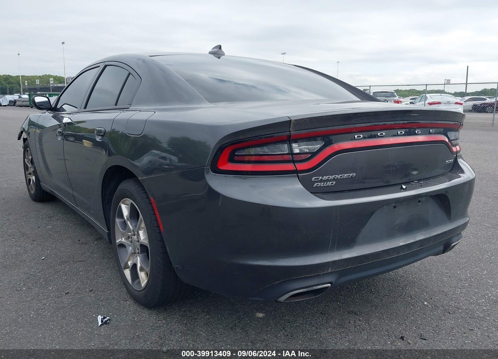 2017 DODGE CHARGER SXT AWD VIN: 2C3CDXJG5HH505677