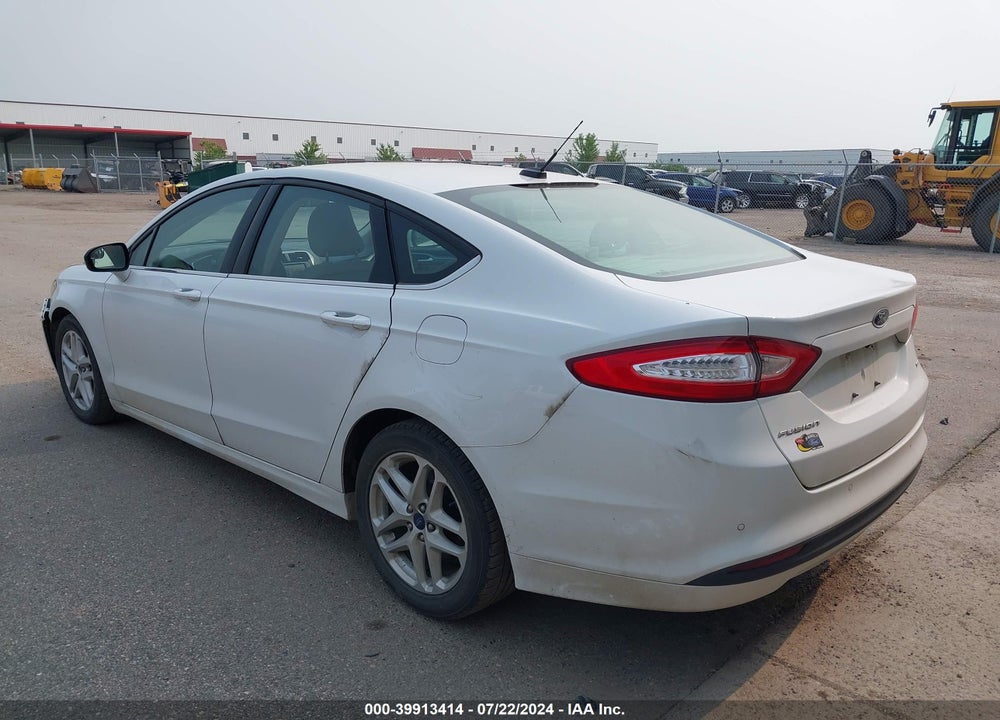 2016 FORD FUSION SE VIN: 3FA6P0H77GR144457