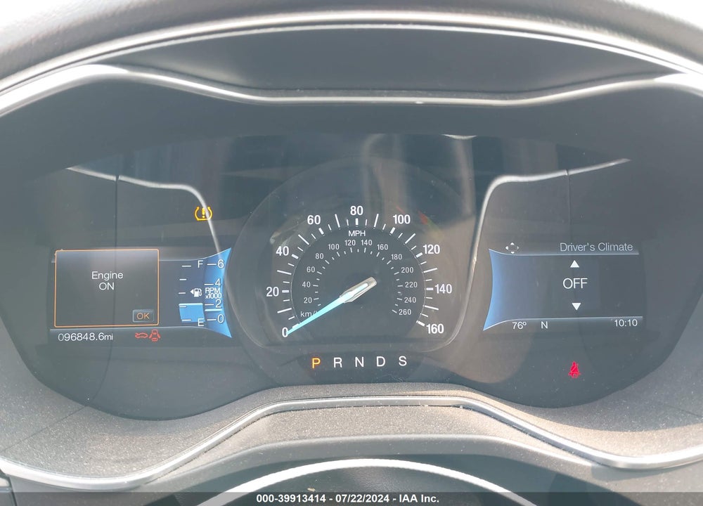 2016 FORD FUSION SE VIN: 3FA6P0H77GR144457