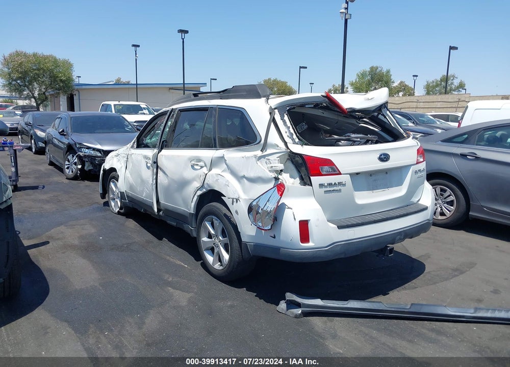 2013 SUBARU OUTBACK 2.5I PREMIUM VIN: 4S4BRBHC6D3220204