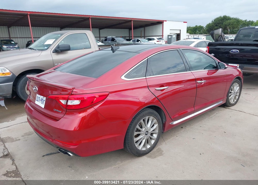 2015 HYUNDAI SONATA LIMITED VIN: 5NPE34AF0FH061836