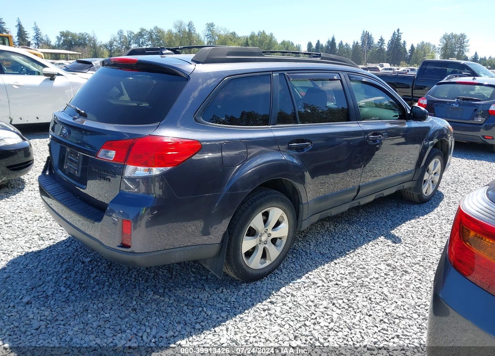 2011 SUBARU OUTBACK 3.6R LIMITED VIN: 4S4BRDJC7B2348086
