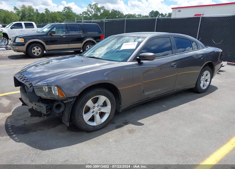 2014 DODGE CHARGER SE VIN: 2C3CDXBG3EH370323