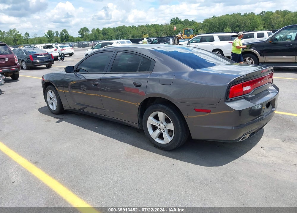 2014 DODGE CHARGER SE VIN: 2C3CDXBG3EH370323