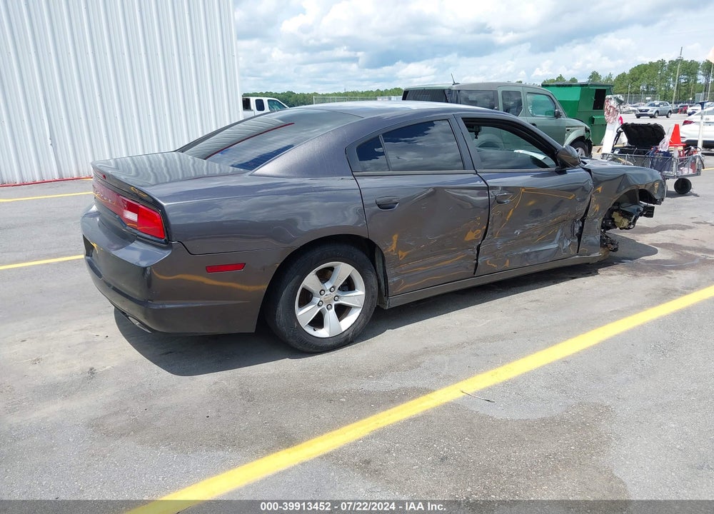 2014 DODGE CHARGER SE VIN: 2C3CDXBG3EH370323