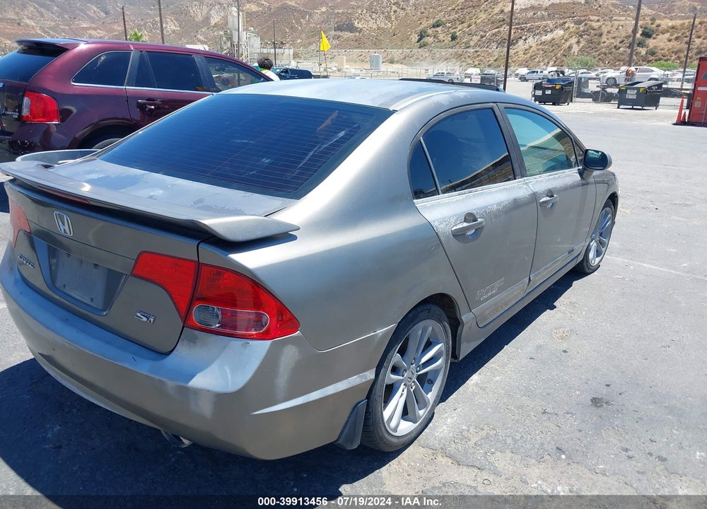 2008 HONDA CIVIC SI/SI MUGEN VIN: 2HGFA55548H700606