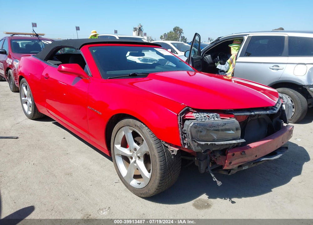 2015 CHEVROLET CAMARO VIN: 2G1FD3D33F9265586