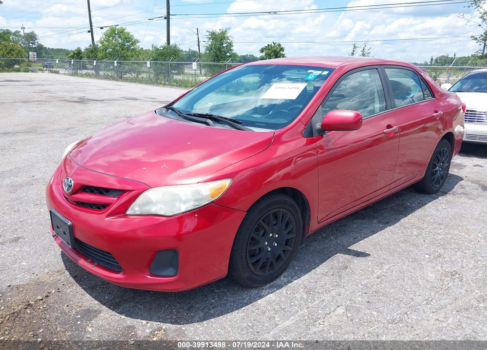 2012 TOYOTA COROLLA LE VIN: 2T1BU4EE3CC810192
