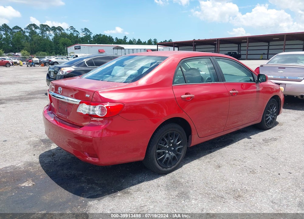 2012 TOYOTA COROLLA LE VIN: 2T1BU4EE3CC810192