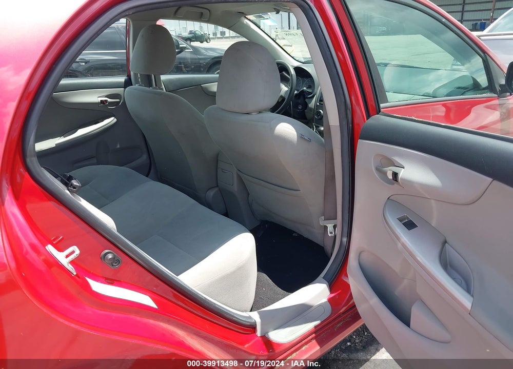2012 TOYOTA COROLLA LE VIN: 2T1BU4EE3CC810192