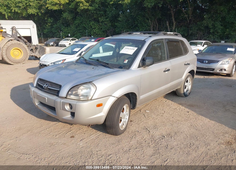 2006 HYUNDAI TUCSON GL VIN: KM8JM12B16U442022