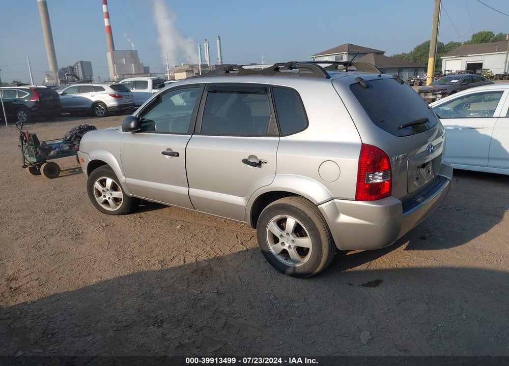 2006 HYUNDAI TUCSON GL VIN: KM8JM12B16U442022
