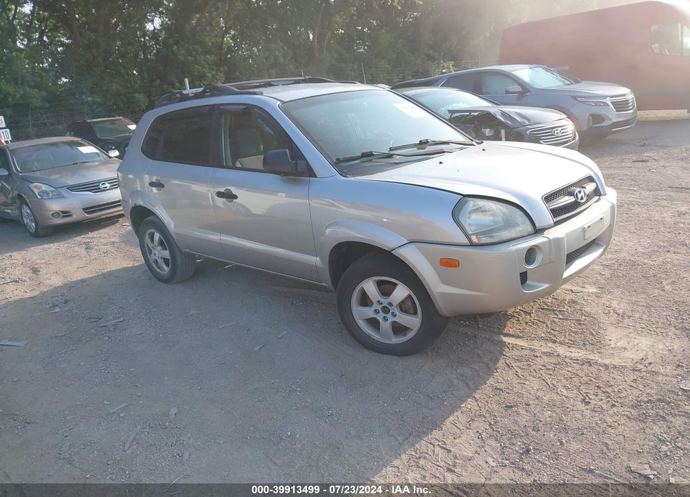 2006 HYUNDAI TUCSON GL VIN: KM8JM12B16U442022