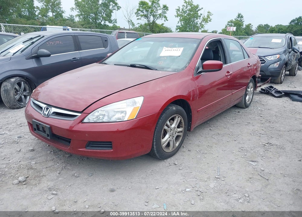 2007 HONDA ACCORD 2.4 EX VIN: 1HGCM56857A005485