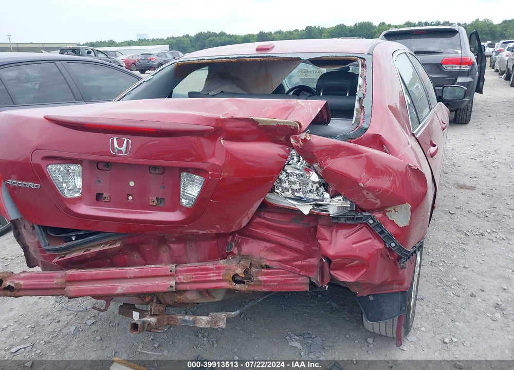 2007 HONDA ACCORD 2.4 EX VIN: 1HGCM56857A005485