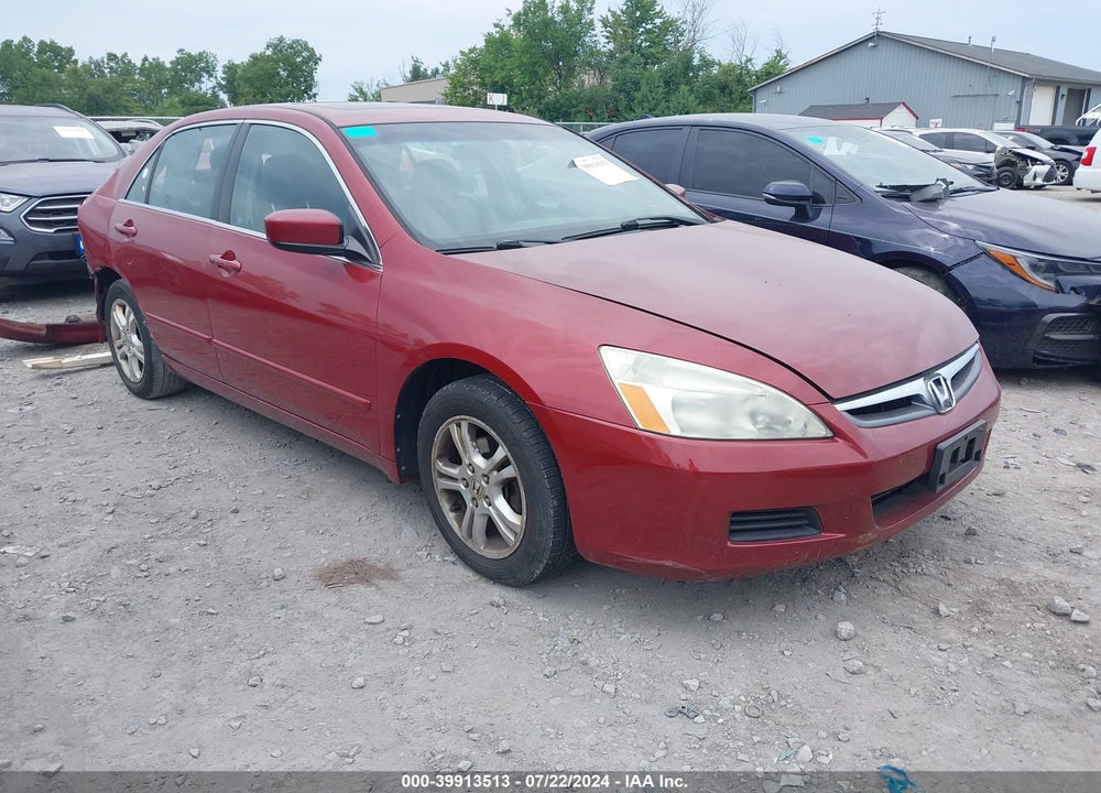 2007 HONDA ACCORD 2.4 EX VIN: 1HGCM56857A005485