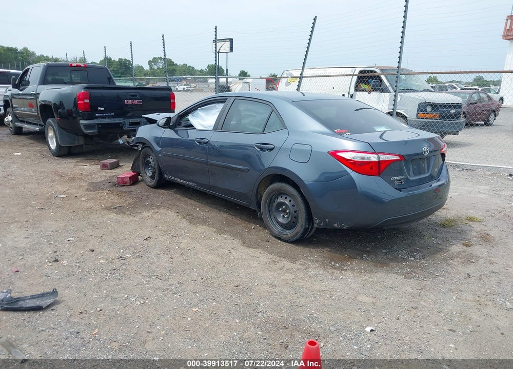 2015 TOYOTA COROLLA LE VIN: 5YFBURHE1FP261573
