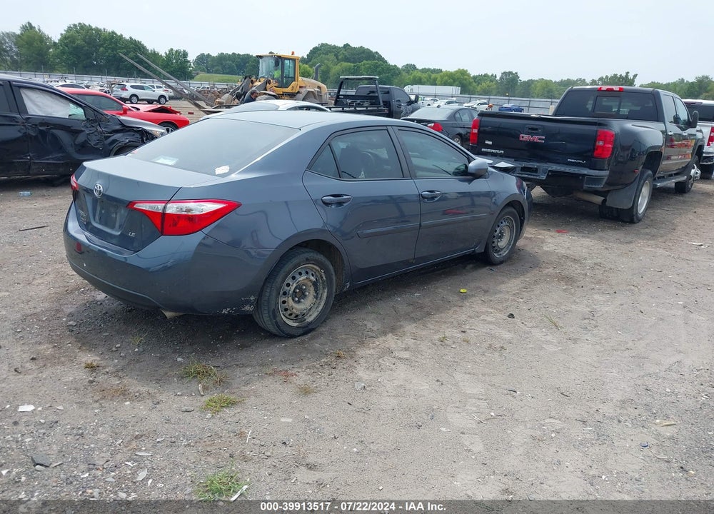 2015 TOYOTA COROLLA LE VIN: 5YFBURHE1FP261573