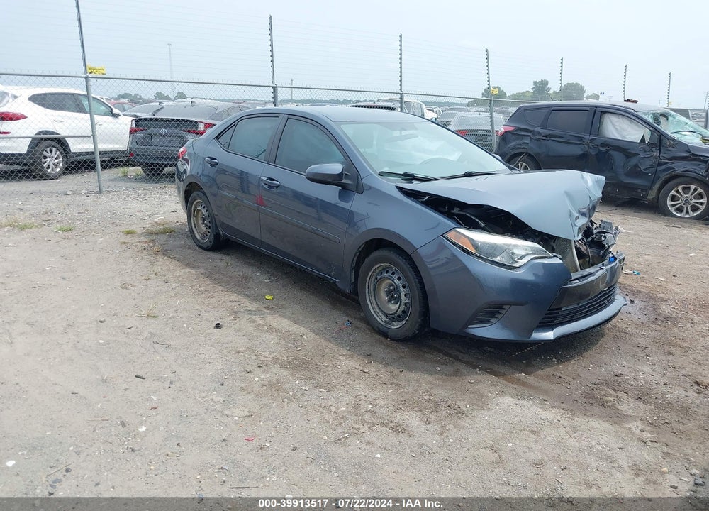 2015 TOYOTA COROLLA LE VIN: 5YFBURHE1FP261573