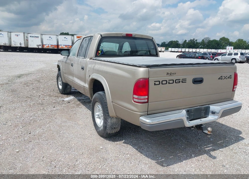 2002 DODGE DAKOTA SLT VIN: 1B7HG48Z32S670089