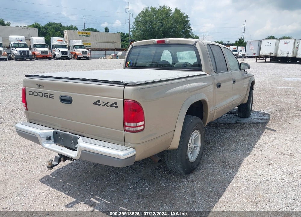 2002 DODGE DAKOTA SLT VIN: 1B7HG48Z32S670089