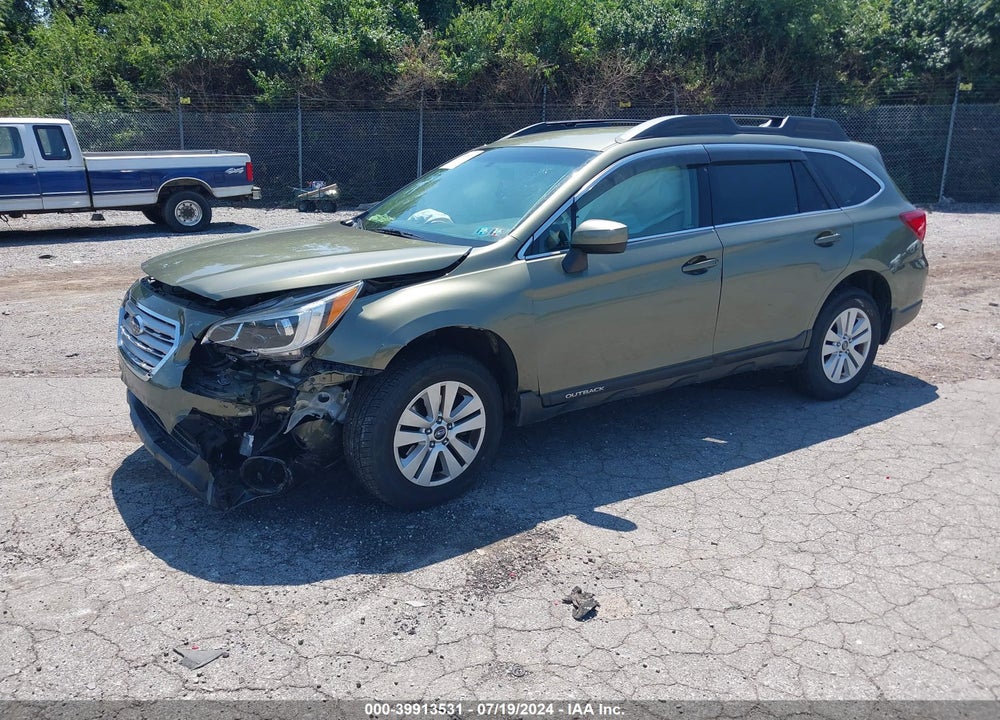 2016 SUBARU OUTBACK 2.5I PREMIUM VIN: 4S4BSACC9G3360094