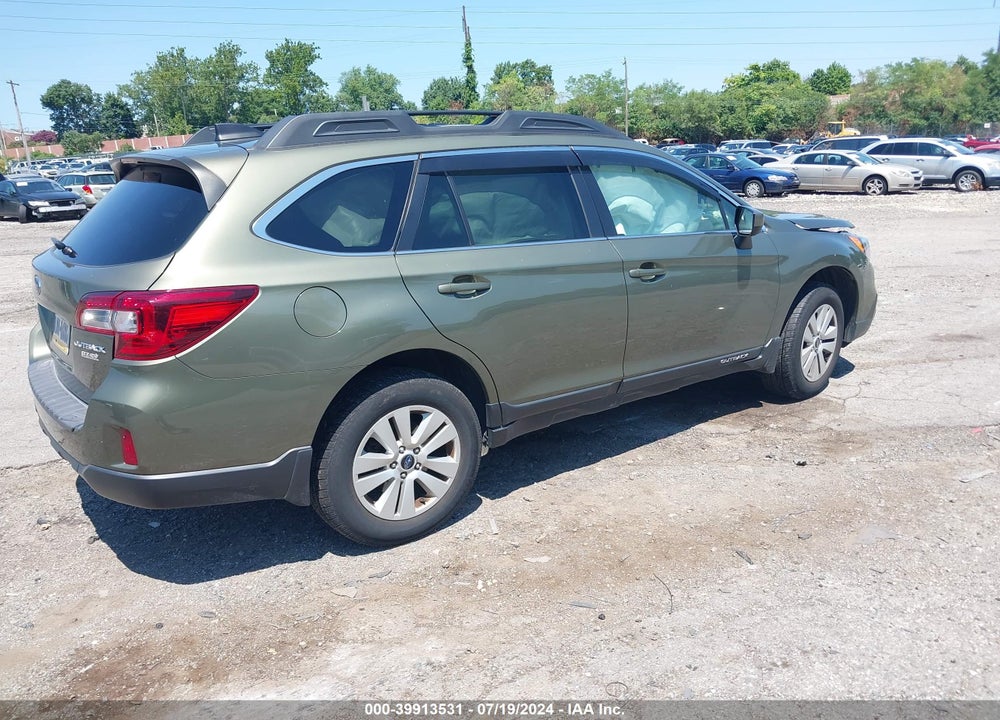 2016 SUBARU OUTBACK 2.5I PREMIUM VIN: 4S4BSACC9G3360094