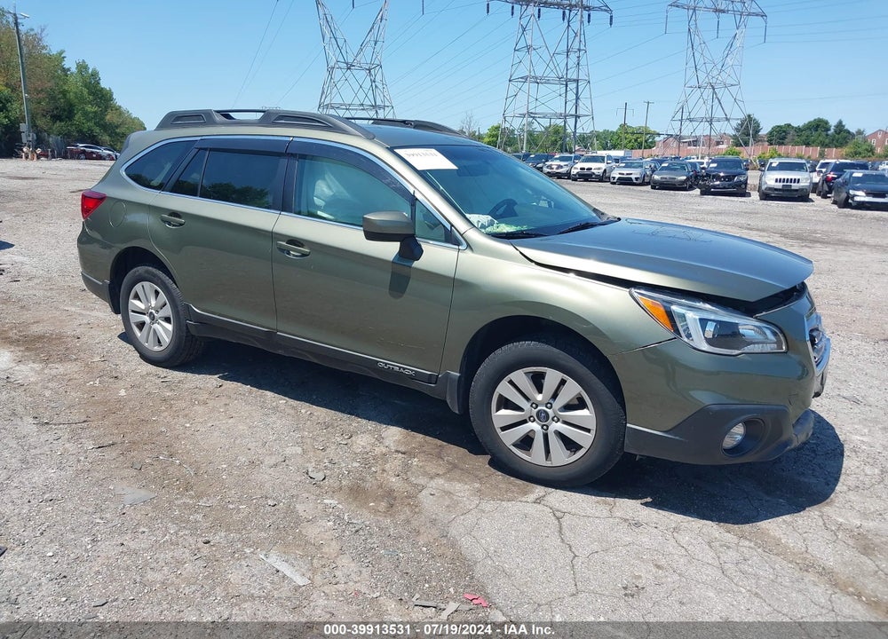 2016 SUBARU OUTBACK 2.5I PREMIUM VIN: 4S4BSACC9G3360094