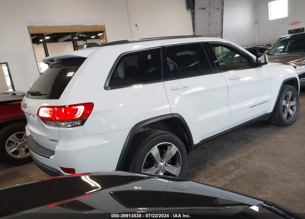 2016 JEEP GRAND CHEROKEE LAREDO VIN: 1C4RJFAG5GC339154