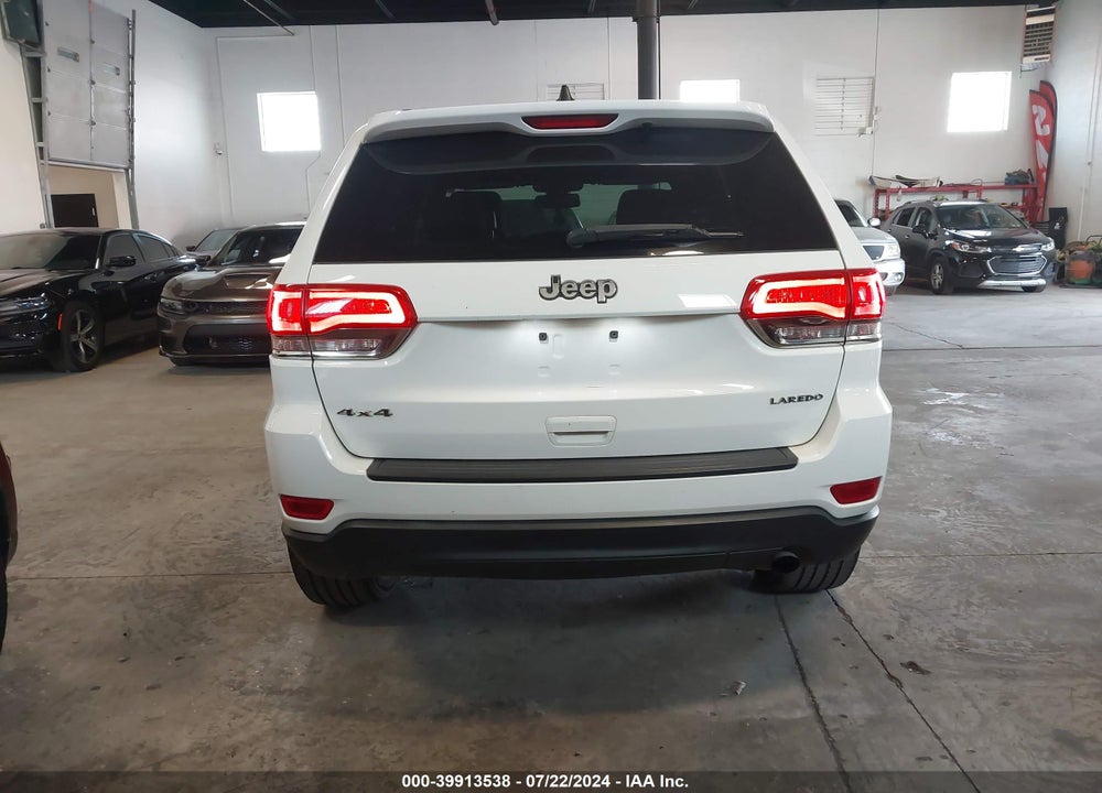 2016 JEEP GRAND CHEROKEE LAREDO VIN: 1C4RJFAG5GC339154