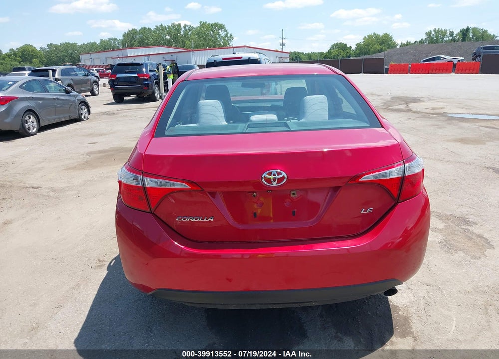 2014 TOYOTA COROLLA LE VIN: 2T1BURHE4EC028687