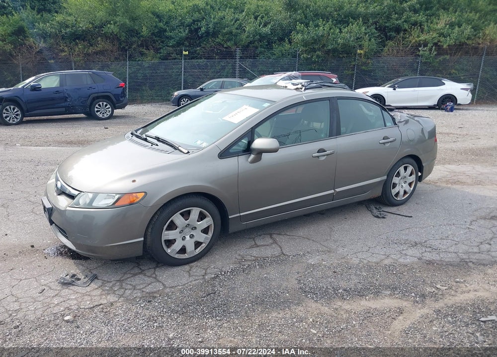 2006 HONDA CIVIC LX VIN: 1HGFA16526L102506