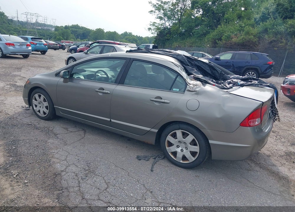 2006 HONDA CIVIC LX VIN: 1HGFA16526L102506