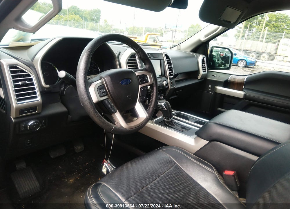 2016 FORD F-150 LARIAT VIN: 1FTFX1EF7GFA96371
