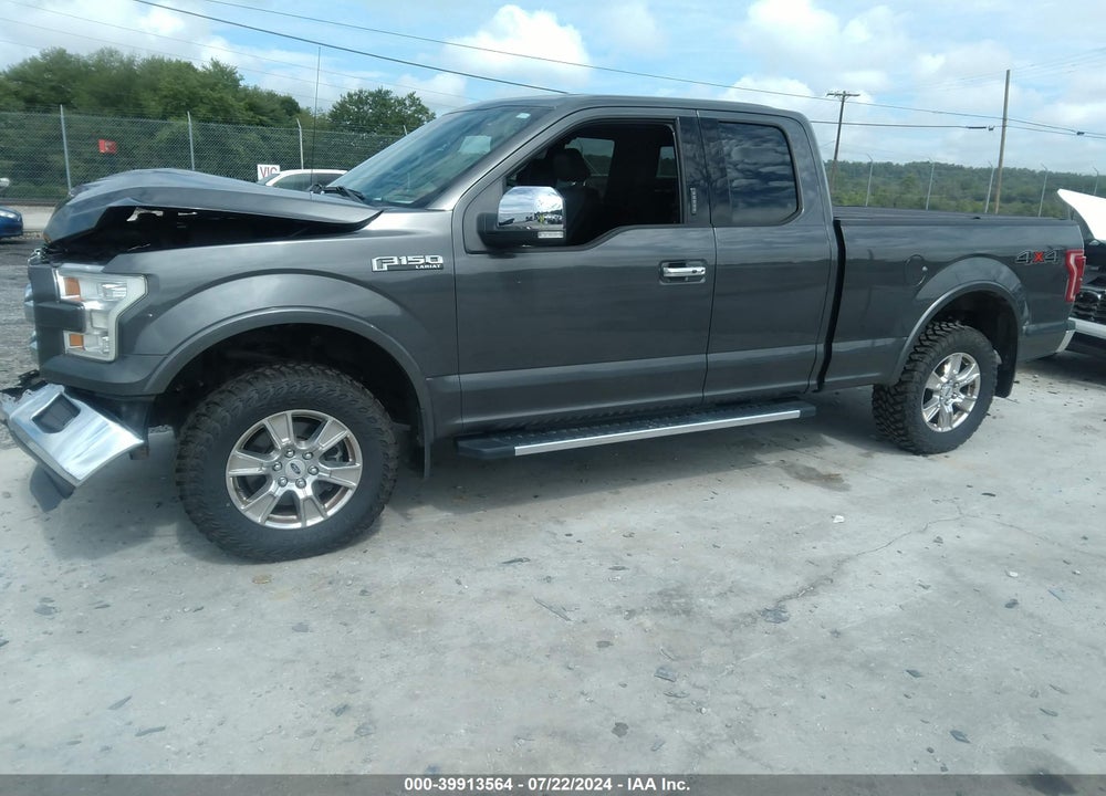 2016 FORD F-150 LARIAT VIN: 1FTFX1EF7GFA96371