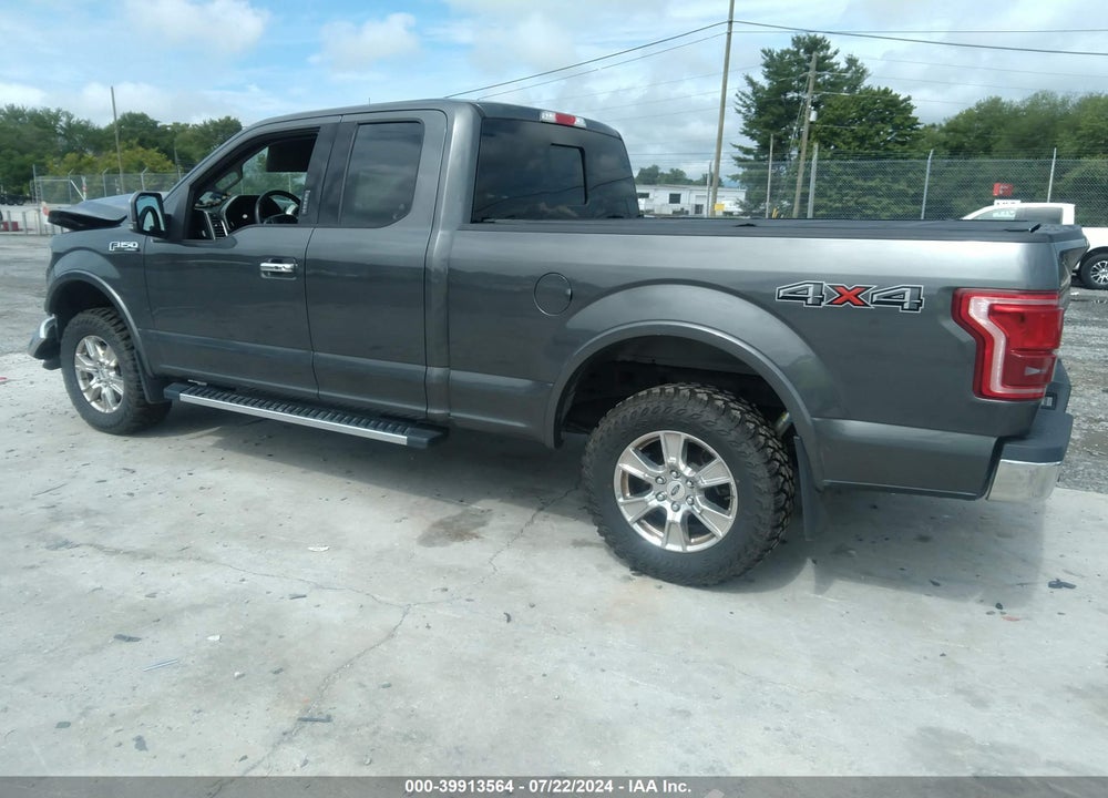 2016 FORD F-150 LARIAT VIN: 1FTFX1EF7GFA96371