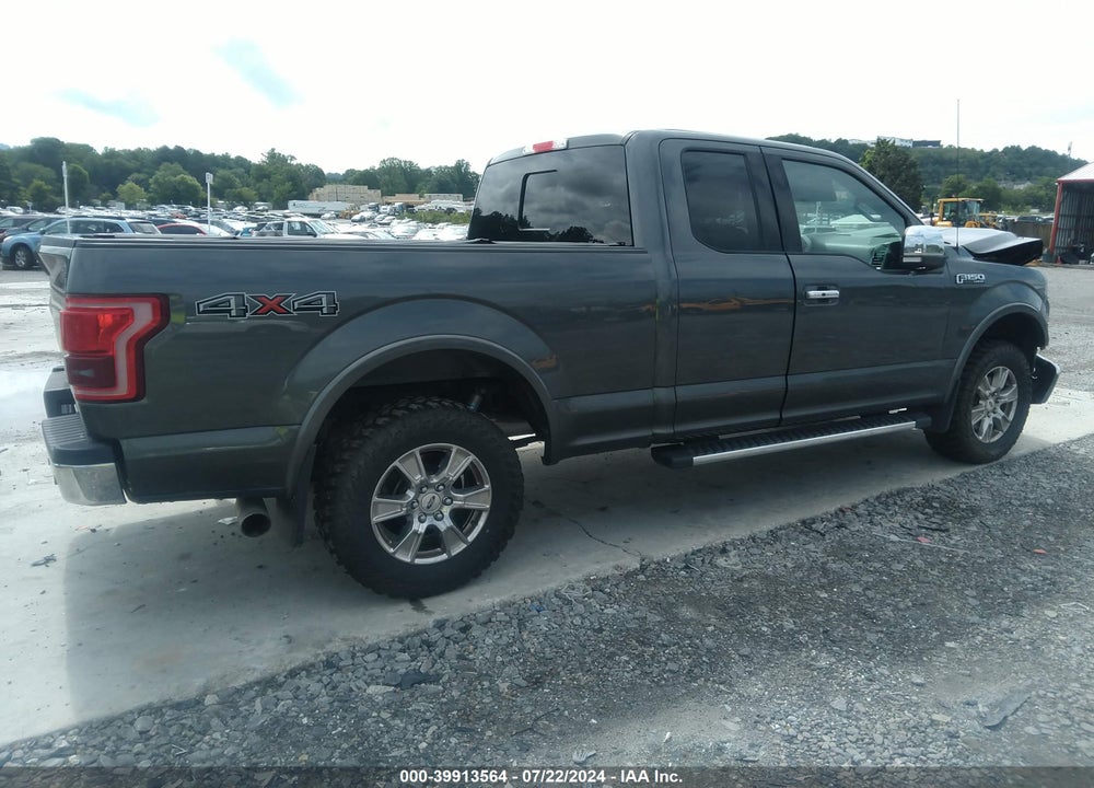2016 FORD F-150 LARIAT VIN: 1FTFX1EF7GFA96371